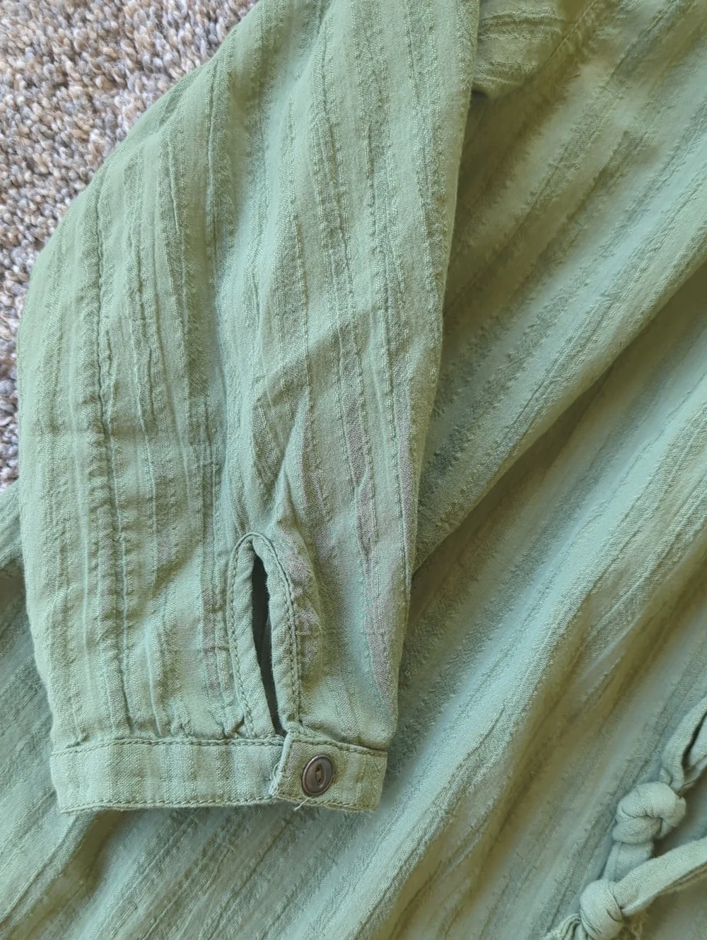 Free People Cotton Top - Sage S